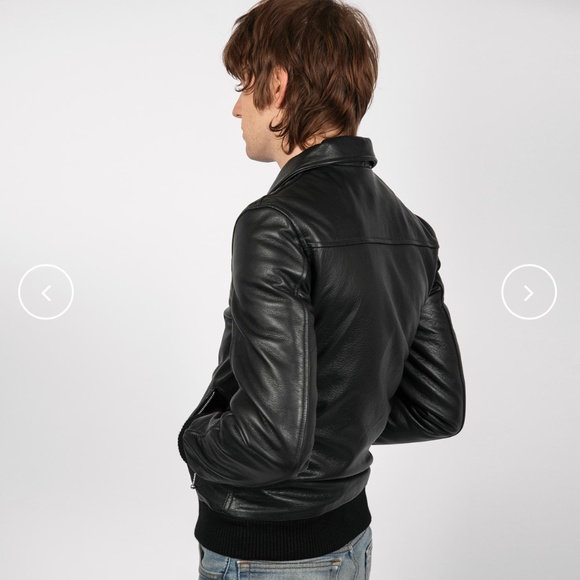 Straight To Hell Belmont Men’s Leather Jacket 34 - Picture 3 of 11